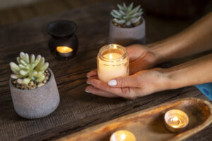 ritual de velas calientes